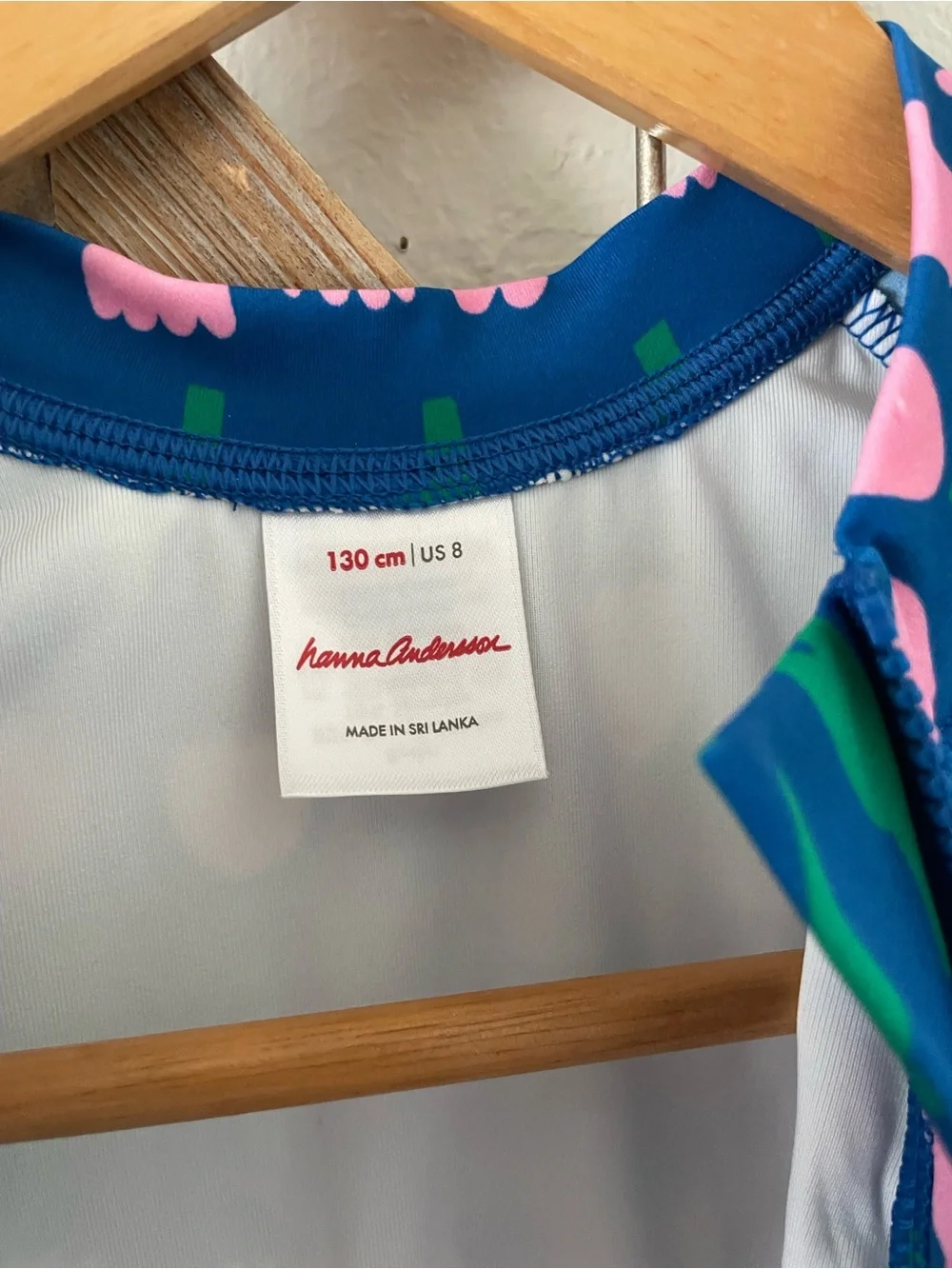 Hanna Andersson rash guard swimsuit